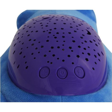 Jamara Dreamy Turtle lampada proiettore blu viola per bambini