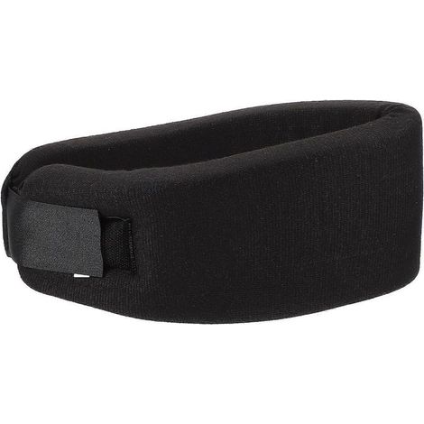 Schaumstoff-Nackenstütze, Nackenstütze, Premium-Nackenstütze, Nackenschutz – Größe M – Schwarz (1/2)