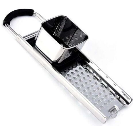 Rabot à Spätzle en INOX, Râpe Grille Passoire 32.5 x 11 x 6.5 cm pour Spätzle, Cuisine en Acier Inoxydable à Spätzle Machine à Nouilles Moule à Pâtes Outil de Cuisson (1/5)