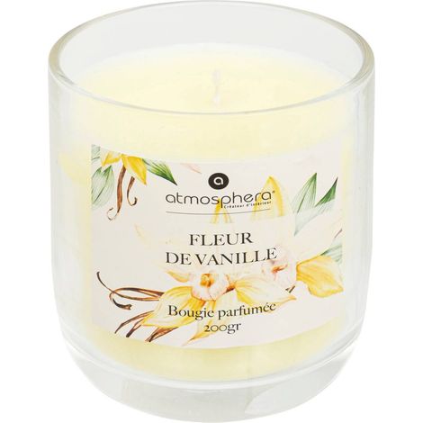Candela profumata cloche oudy 200g muschio bianco e vaniglia - Atmosphera créateur d'intérieur (1/2)