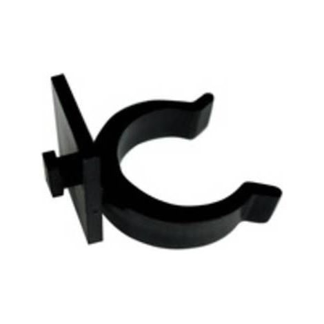 100 x GANCIO ABS 28 MM ZOCCOLO RESINA ALLUMINIO