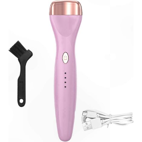 Recourbe-cils électrique chauffant blanc, mini recourbeuse de cils thermique, 3 niveaux de chaleur, outil de cintrage des cils, appareil à boucler les cils à chaud, format poche. (1/5)
