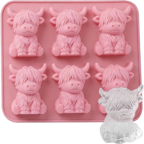 à glaçons pour congélateur Moule silicone 6 cavités en forme de (1/5)