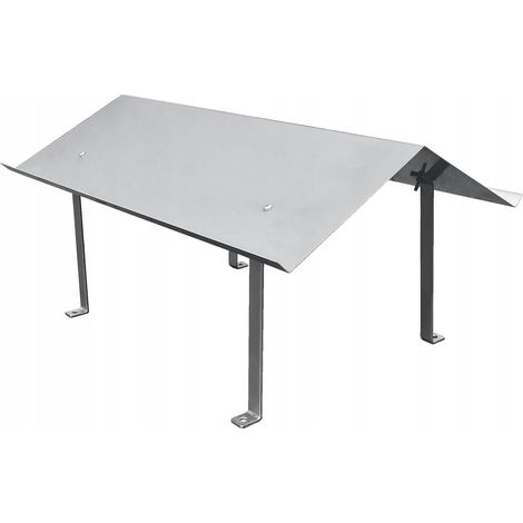 Chapeau de cheminée en acier inoxydable 40 x 80 – Résistant aux acides – Fixation par vis pour stabilité – Accessoire fumisterie