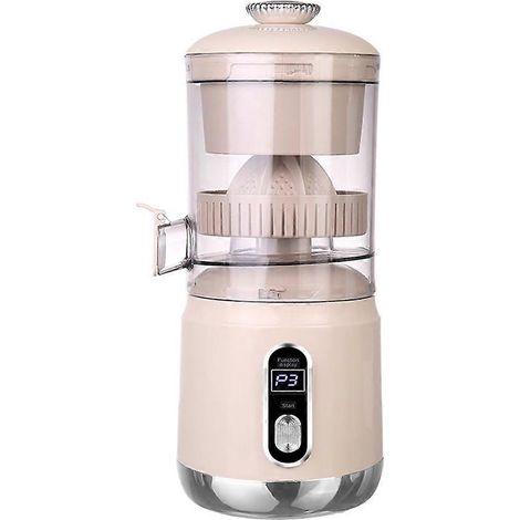 Électrique orange extracteur portable citrus fruit jus extractor rechargeable USB 600ml smoothie mixeur pour camping A (1/5)