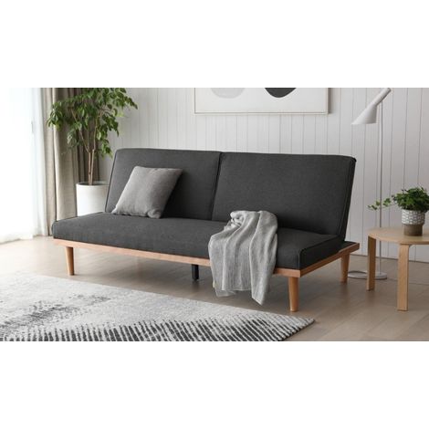 Canapé convertible "Ely" Gris (1/3)