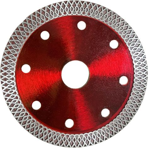 125-mm-Diamanttrennscheibe für feine Nass- und Trockenschnitte, professionelle Diamanttrennscheibe für Fliesen, Granit, Keramik, Marmor, Kalkstein usw. (1/4)