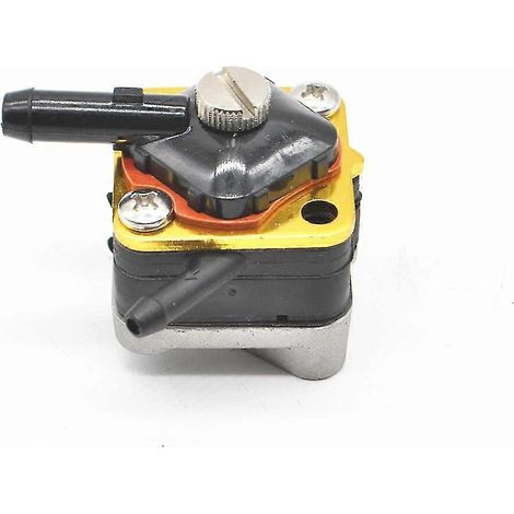 Pompe à carburant, pompe à huile et joint pour moteur Johnson Evinrude 18-7350 6, 8, 9,9 et 15 CV (1 pièce, jaune) (1/5)