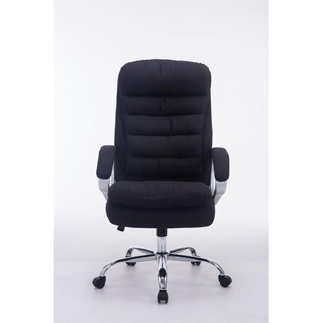 Silla De Oficina Vancouver XXL En Tela Negro (1/5)