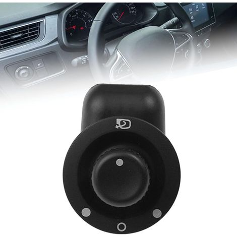 Interrupteur de Commande de Rétroviseur, 8200214921 8200676529 Compatible avec Renault Clio Mk4 2013-2015, pour Modus 2007-2012, pour Captur 2013-2017, 10 Broches (1/5)