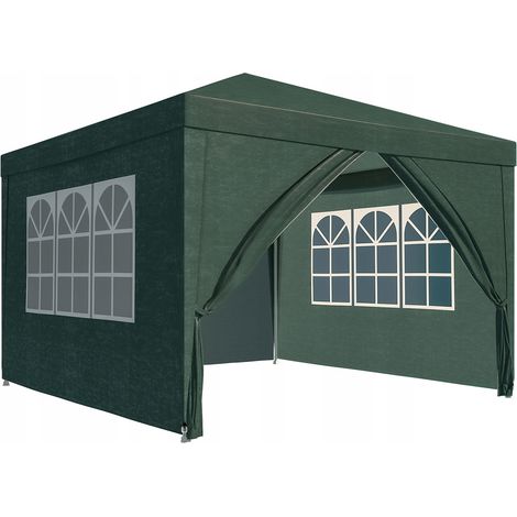 TG77595-1 gazebo da giardino a 4 pareti per feste in giardino e uso commerciale (1/5)