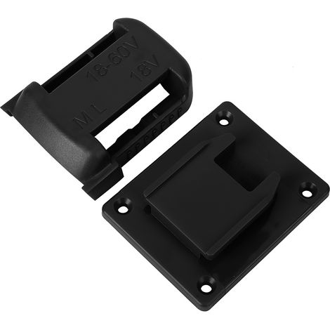 Dispositif de fixation pour batterie 20 V compatible avec les batteries 18 V et les outils électriques (1/5)