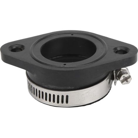 S-GIANT Adaptateur de carburateur de moto, collecteur d\'admission en caoutchouc noir, botte de carburateur pour KEIHIN KOSO OKO 60-33mm/2.36-1,3 pouces