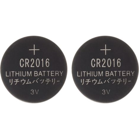 Pack de 2 piles lithium bouton CR2016 - Thomson (1/2)