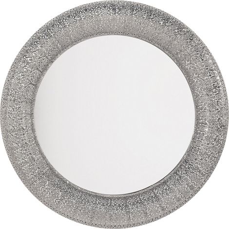 Wall Mirror CHANNAY 80 cm 80 cm Metal Silver (1/5)