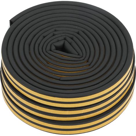 Lot de 3 joints d'étanchéité épais, isolants, anti-choc et auto-adhésifs pour portes de garage et fenêtres. (1/5)