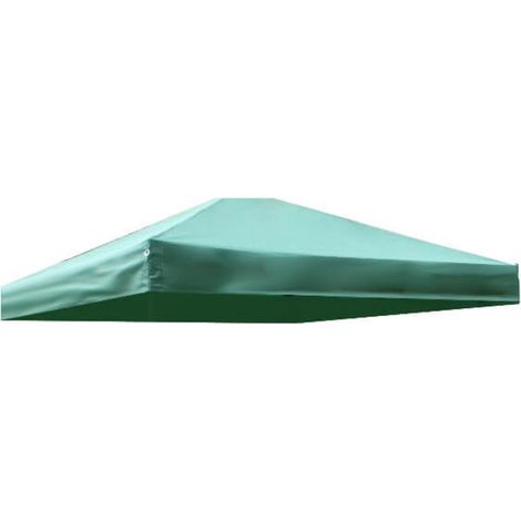 Telo di ricambio verde in poliestere 3x4.5 mt