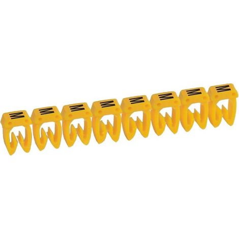 300 Repères CAB 3 pour filerie 0,5mm² à 1,5mm² et blocs de jonction avec lettre majuscule M LEGRAND 038312 (1/2)
