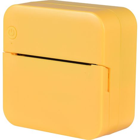 Imprimante thermique de poche compacte multi-usage créateur d'étiquettes portable 203DPI impression photo instantanée BT smartphone 1 rouleau papier 57mm iOS Android photo reçu mémo note label enfant (1/4)