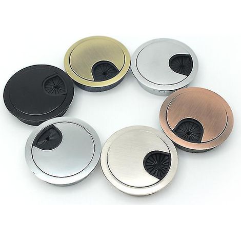 Cache-câbles de bureau, passe-câbles pour ordinateur, boîte de sortie de câble de surface, câble de table rigide (1/5)