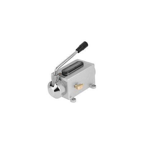 Manuelle Schmierpumpe, CNC-Doppelauslass-Schmierpumpe 4 mm 500 cm³ (separate Ölpumpe (Einzelauslass) 4 mm) - Crezuo