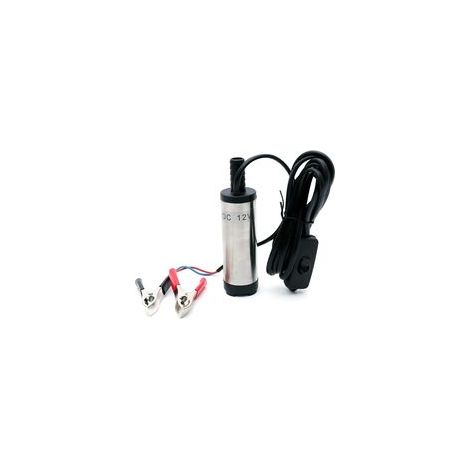 Pompe à Gasoil 12V DC - Petite Pompe Immergée pour Transfert d'Huile et d'Eau (1/4)