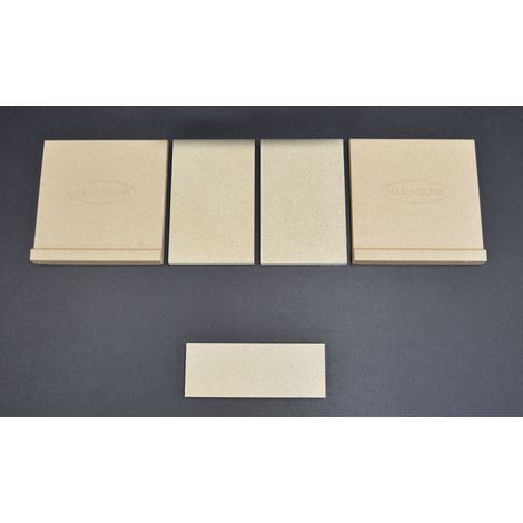 Habillage de foyer pour poêles à cheminée Belaqua 468.19 de Haas+Sohn - vermiculite - 5 pièces (1/2)