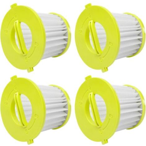 Pièces de rechange pour filtres destinés aux aspirateurs Ryobi PCL700, PCL704 et CL705, 4 pièces par ensemble. (1/5)