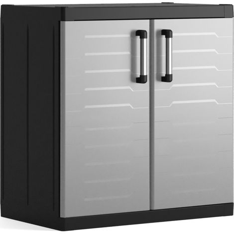 Keter 'detroit' low xl cabinet en résine, 89x54x93 cm (1/3)