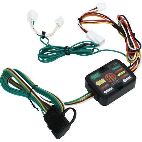 Faisceau de câblage pour remorque à 4 broches 56434, connexion rapide, sûr et flexible, compatible avec RAV4 2019-2020 (1/5)