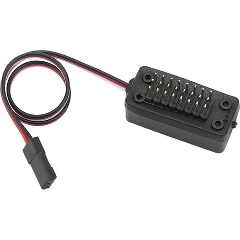 Extension trois canaux CH3 pour voiture RC, un hub à huit ports pour interrupteur de télécommande (1/5)
