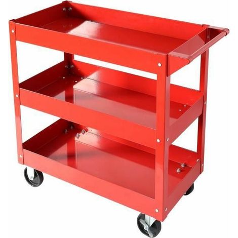 Servante d'atelier 3 plateaux - DOMAC - Ranger aisément vos outils, et surtout, retrouvez-les facilement  Ideal particuliers (1/3)