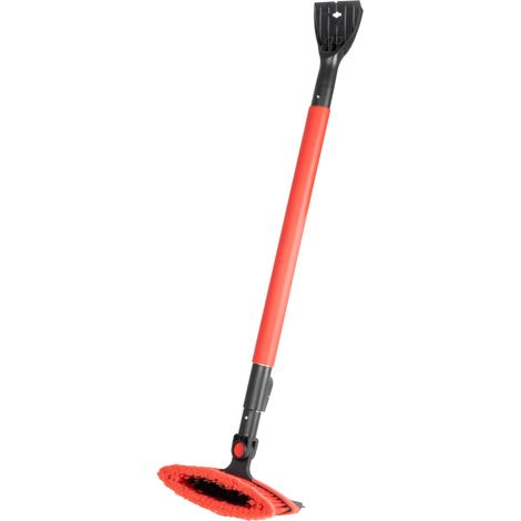 Teleskopbürste, Schnee- und Eiskratzer mit Wasserabzieher, 98-134 cm amio-04147 (1/5)