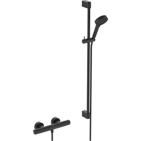 Ideal Standard Ceratherm T25 N Duscharmatur Paket, Brausestange 90 cm (1/5)