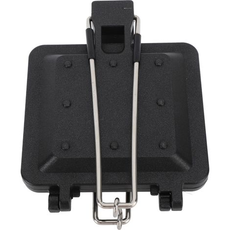 Appareil à sandwich pliable pour le camping, revêtement antiadhésif, plaque de cuisson double face, grille-pain à sandwich chaud pour le camping et les activités de plein air (1/5)