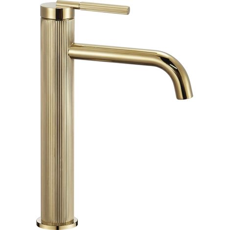 BATHROOM FAUCET REA JS-B348-1G ARGON HIGH GOLD