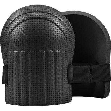 1 paire de genouillères de travail avec mousse EVA, genouillères en mousse, genouillères pour travail, jardinage, nettoyage du sol, vélo, yoga, mécaniciens (Noir) (1/5)