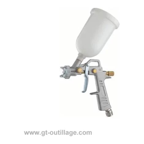 Pistolet de peinture pneumatique à gravité (1/3)