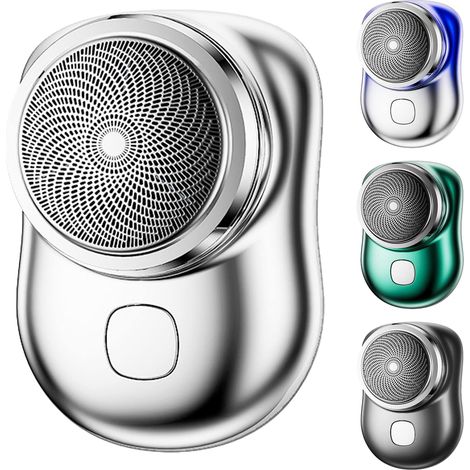 1 Rasoir Électrique, Rechargeable Type C, Imperméable, Lames Inox, Pour Homme Voyage (1/5)
