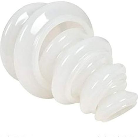 Ventouse Lot de 4 boîtes de massage sous vide en silicone Blanc Absorbeur d'humidité Anti-cellulite Physiothérapie Soins de santé (1/5)