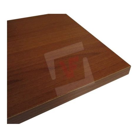 Utilia MENSOLA MURALE SQUADRATA Col. Noce cm. 90x40x1,8 5 PZ