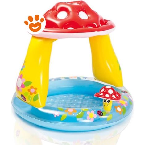 Piscina da Bambini a Forma di Funghetto 57114NP INTEX