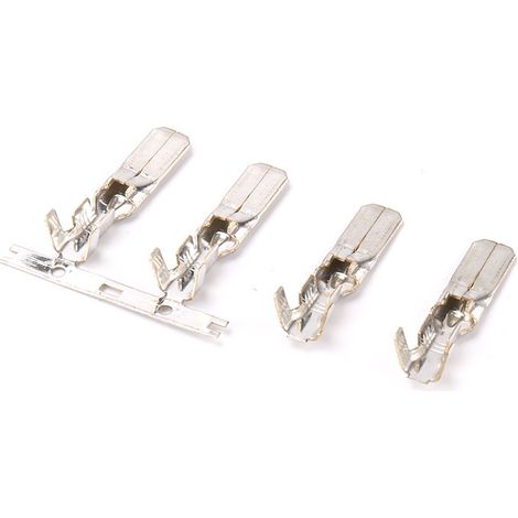 DJ6119-6.3 Hochleistungs-Relaisstecker mit verzinnten Kupferanschlüssen – Crimpanschlüsse für die Draht-zu-Platine-Verbindung (1/4)