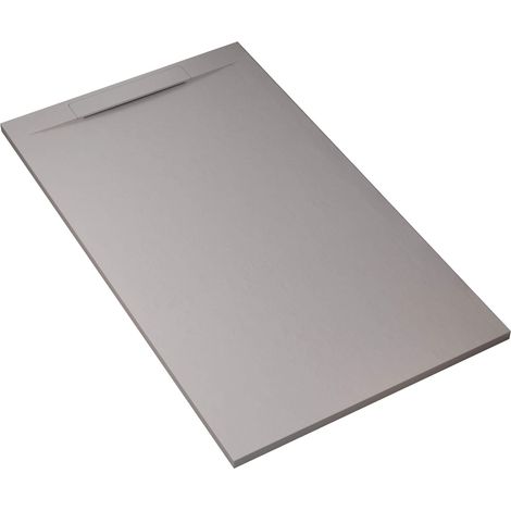 Piatto Doccia in Pietra 70x120 cm Bonussi Ardesia Calcutta Grigio Chiaro (1/5)