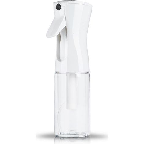 Haarspray voor krullend haar, navulbare watersprayfles, nevelspray voor kamerplanten, kappers, bloemen, transparant, alcoholspray, 200 ml (1/4)