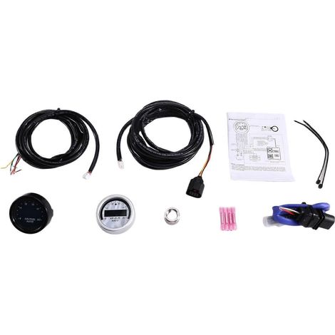 Pour AEM 30 – 4110 UEGO Wideband O2 Air Fuel Ratio Gauge AFR 52mm W/4.9 LSU Capteur (Dual Meter rechange) (1/5)
