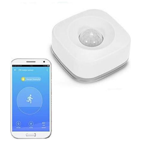 Détecteur de mouvement PIR WIFI Détecteur infrarouge passif sans fil, alarme antivol Tuya APP Control Smart Home (1/5)