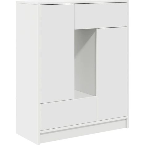 Maison Exclusive - Credenza con Cassetti e Ante Bianco 73x31x90 cm