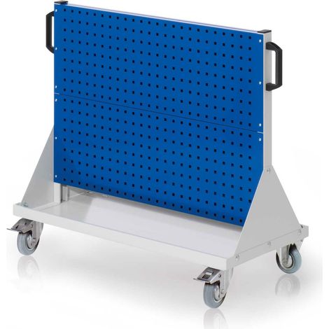 Kappes RasterMobil® Größe 2 - 1000x890x500mm - 4x Lochplatte 4-teilig - enzianblau