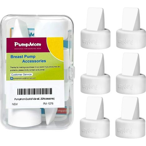 Valve Bec De Canard - Lot De 6 - Silicone - Pour Pompe Spectra Et Motif Luna - Compatible S1 S2 9 Plus (1/5)